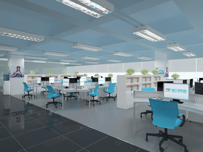 冰川網(wǎng)絡公司辦公室