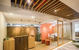 溫馨整潔的深圳辦公室裝修效果圖