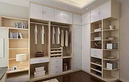 家庭中定做衣柜書桌使所了解的注意事項