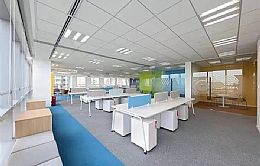 辦公室裝修隔斷設計應注意什么?